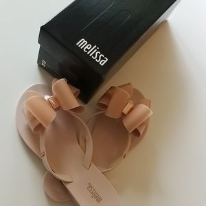 ▪︎HP▪︎🎀 Melissa bow slide flat sandal